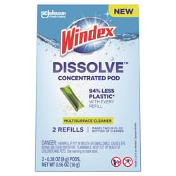 Windex Dissolve Fresh Scent Concentrated Multi-Surface Cleaner Liquid 56 oz