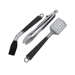 Coleman Revolution Stainless Steel Black Grill Tool Set 3 pk