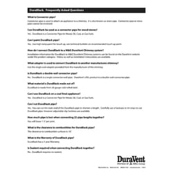 DuraVent 6 in. D X 12 in. L Galvanized Steel Double Wall Stove Pipe