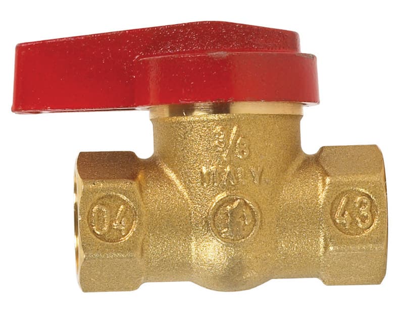 B & K Brass Threaded Gas Ball Valve - Ace Hardware