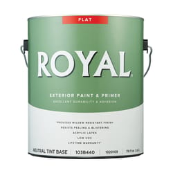 Royal Flat Tint Base Neutral Base Paint Exterior 1 gal