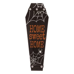 Glitzhome 42.05 in. Home Sweet Home Coffin Pathway Decor