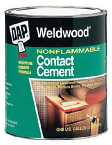 Hydro-Turf Glue Contact Cement Glue Quart Dap Weldwood Contact cement red  label