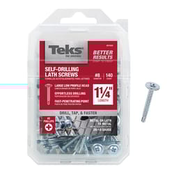 Teks No. 8 in. X 1-1/4 in. L Phillips Truss Head Lath Screws