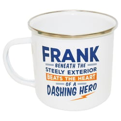 Top Guy Frank 14 oz Multicolored Steel Enamel Coated Mug 1 pk