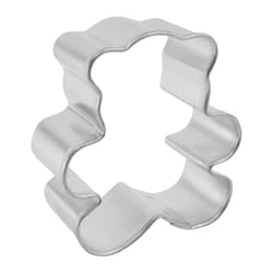 R&M International Corp International Corp 2 in. W X 2 in. L Mini Teddy Bear Cookie Cutter Silver 1 p