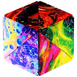 Shashibo Holographic Cosmos Magnetic Puzzle Cube Multicolored 12 pc