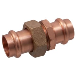 NIBCO 1/2 in. Press X 1/2 in. D Press Wrought Copper Union 1 pk