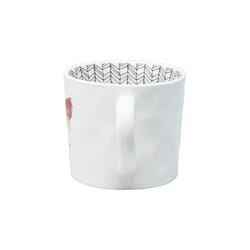 Pavilion Celebrating You 16 oz White BPA Free Butterfly Mug