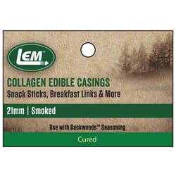 LEM Collagen Edible Smoked Sausage Casings 20 lb Bagged