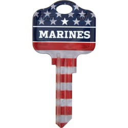 Kaba Ilco Kwikset Marines/Flag House/Office Key Blank Single For