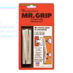 Woodmate's Mr. Grip 1/2 in. D X 4 in. L Steel Screw Hole Repair Kit 1 pk