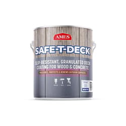 AMES Safe-T-Deck Semi-Gloss White Anti-slip Coating 1 gal