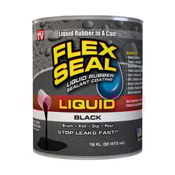 FLEX SEAL  Black  Liquid Rubber Sealant Coating  1 pt. 