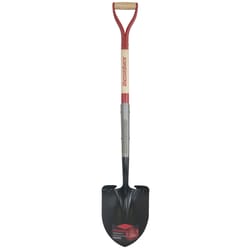 Razor-Back 45.25 in. Steel Round Digging Shovel Wood Handle
