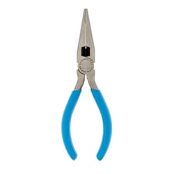 Channellock 6 in. Drop Forged Steel with Side Cutter Long Nose Pliers