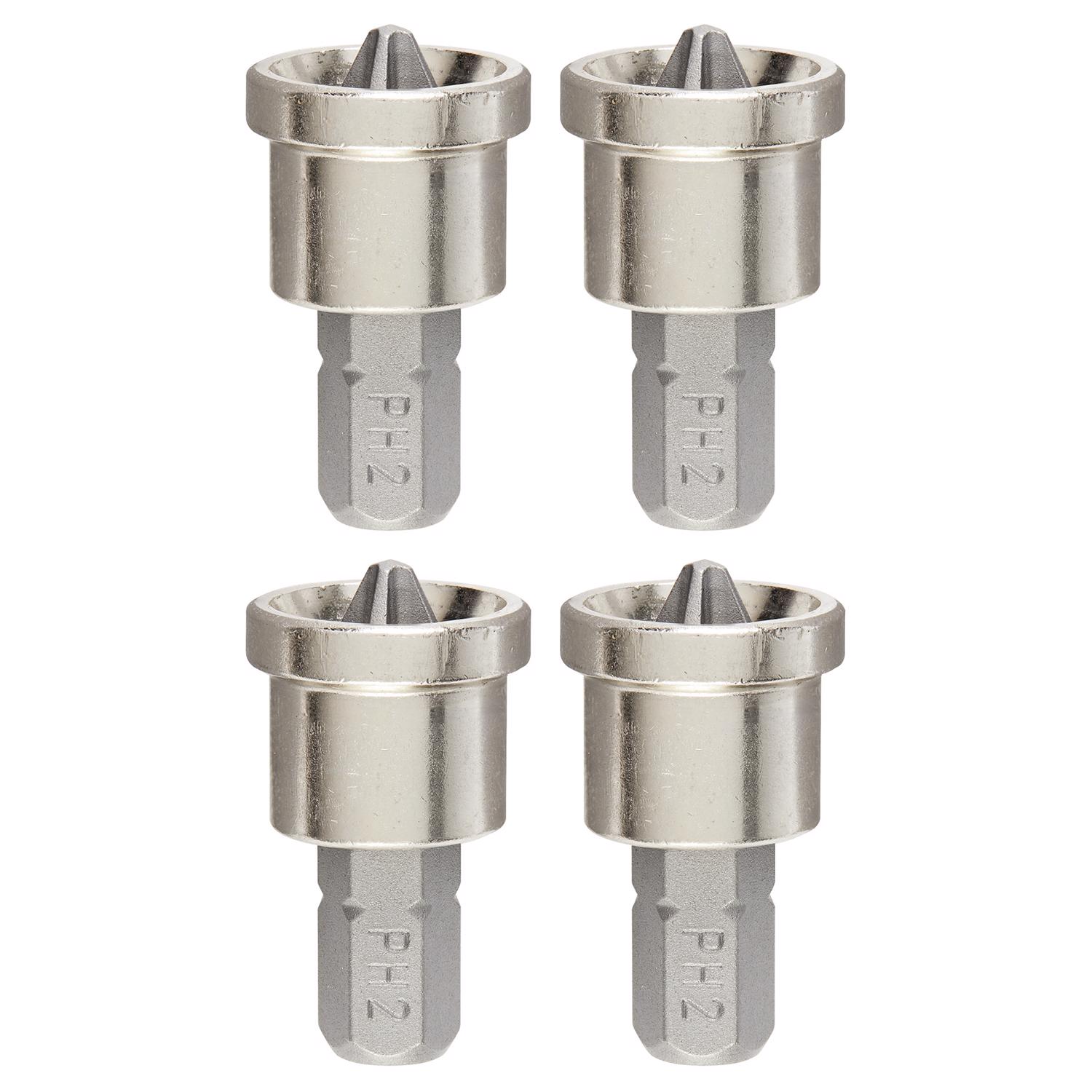 Milwaukee 1 in. L PH2 Drywall Screw Setter Set Steel 4 pk