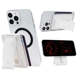 LoveHandle MagSafe Clear Crystal Glitter Cell Phone Wallet For All Smartphones