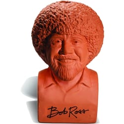 Chia Pet Joy of Painting Bob Ross Decorative Planter Clay 1 pk