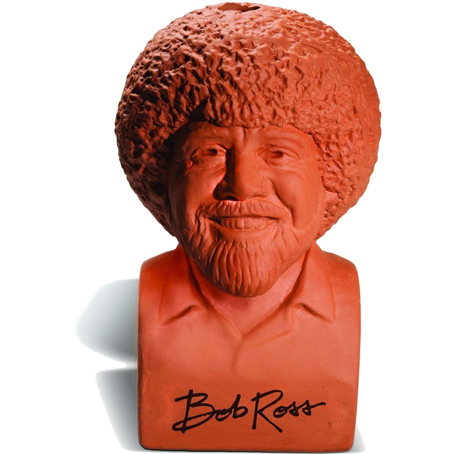 I bought this Bob Ross chia pet . . . These are not happy trees