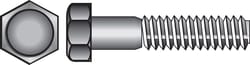 HILLMAN 5/16 in. D X 3 in. L Hot Dipped Galvanized Steel Hex Bolt 100 pk