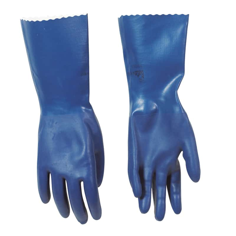 Insulation Gloves Knife And Glasses Stock Photo - Download Image