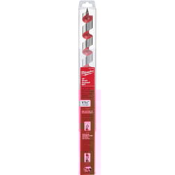 Milwaukee 1-1/4 in. D X 18 in. L Ship Auger Bit Hardened Steel 1 pc