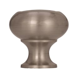 Amerock Allison Round Cabinet Knob 1-1/4 in. D 1-3/16 in. Satin Nickel 1 pk