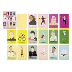 Kikkerland Great Women Athletes Memory Game Multicolored