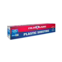 Film-Gard Plastic Sheeting 4 mil X 10 ft. W X 50 ft. L Polyethylene Clear 1 pk