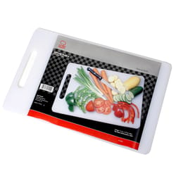 Chef Craft 17.5 in. L X 11 in. W X 0.4 in. Plastic Cutting Board