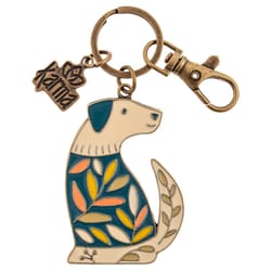 Karma Dog Key Chain Metal 1 pk