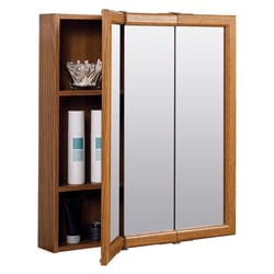 Zenna Home 26 in. H X 24 in. W X 4.5 in. D Rectangle Medicine Cabinet