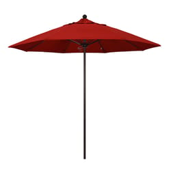 California Umbrella Venture Series 9 ft. Red Market Umbrella