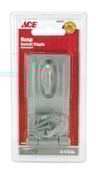 Ace Galvanized Steel 3-1/4 in. L Swivel Staple Safety Hasp 1 pk