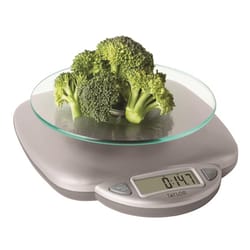 Taylor Silver Digital Kitchen Scale 11 lb