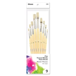 Bazic Products Flat Paint Brush Set