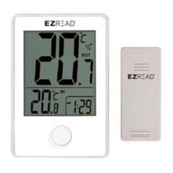 Headwind EZRead Clock/Thermometer Polyresin White
