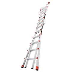 Little Giant Revolution 25.17 ft. H Aluminum Telescoping Multi-Position Ladder Type IA 300 lb. capac