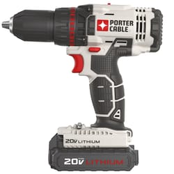 Porter Cable 20V MAX 1/2 in. Brushed Cordless Drill Kit (Battery & Charger)