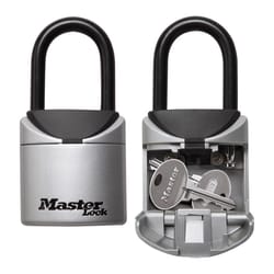 Master Lock 5406D 2-3/4 in. W Vinyl Covered Steel 3-Digit Combination Lock Box