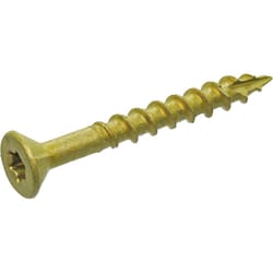 Grip-Rite PrimeGuard Plus No. 8 wire X 1-5/8 in. L Star Flat Head Deck Screws 5 lb