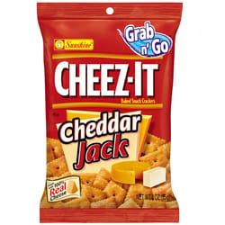 Cheez-It Grab n' Go Cheddar Jack Crackers 3 oz Pegged