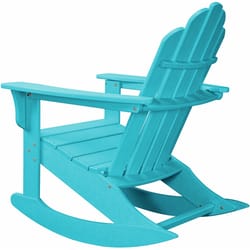 Hanover HDPE Frame Adirondack Rocking Chair