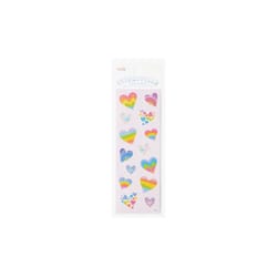 OOLY Stickiville Rainbow Hearts Sticker 2 pk