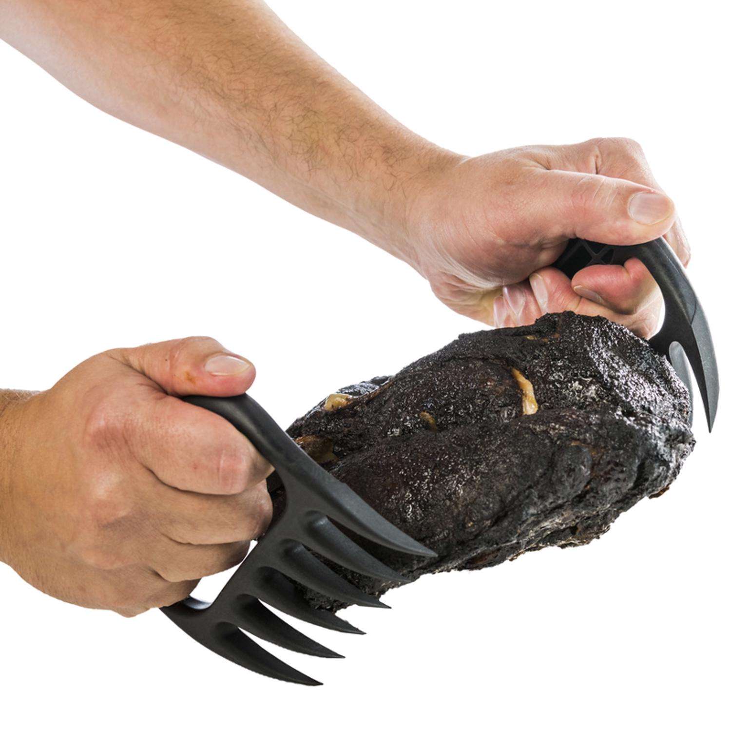Meat Shredder Grill Barbecue Fork Bear Claw Separator BBQ Handle Kitchen  Tool