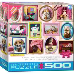 Eurographics Lucia Heffernan Wild Spa Jigsaw Puzzles Multicolored 500 pc