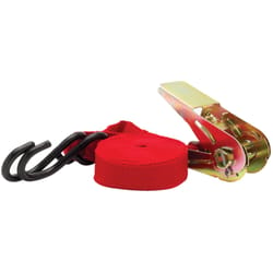 Performance Tool Project Pro 1 in. W X 15 ft. L Red Tie Down Strap 400 lb 1 pk