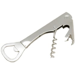 Chef Craft Silver Plated Steel Corkscrew