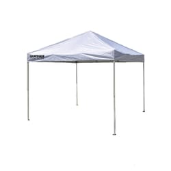 Quik Shade Marketplace Polyester Peak Canopy 10 ft. H X 10 ft. W X 10 ft. L